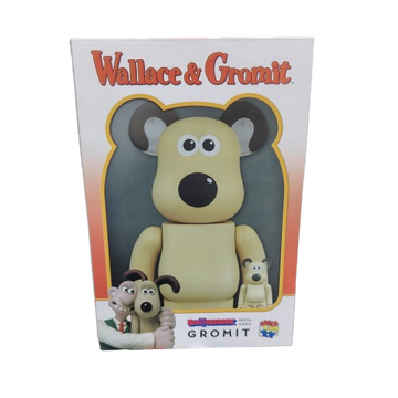 Medicom BE@RBRICK Gromit 100% & 400% Bearbrick Figure